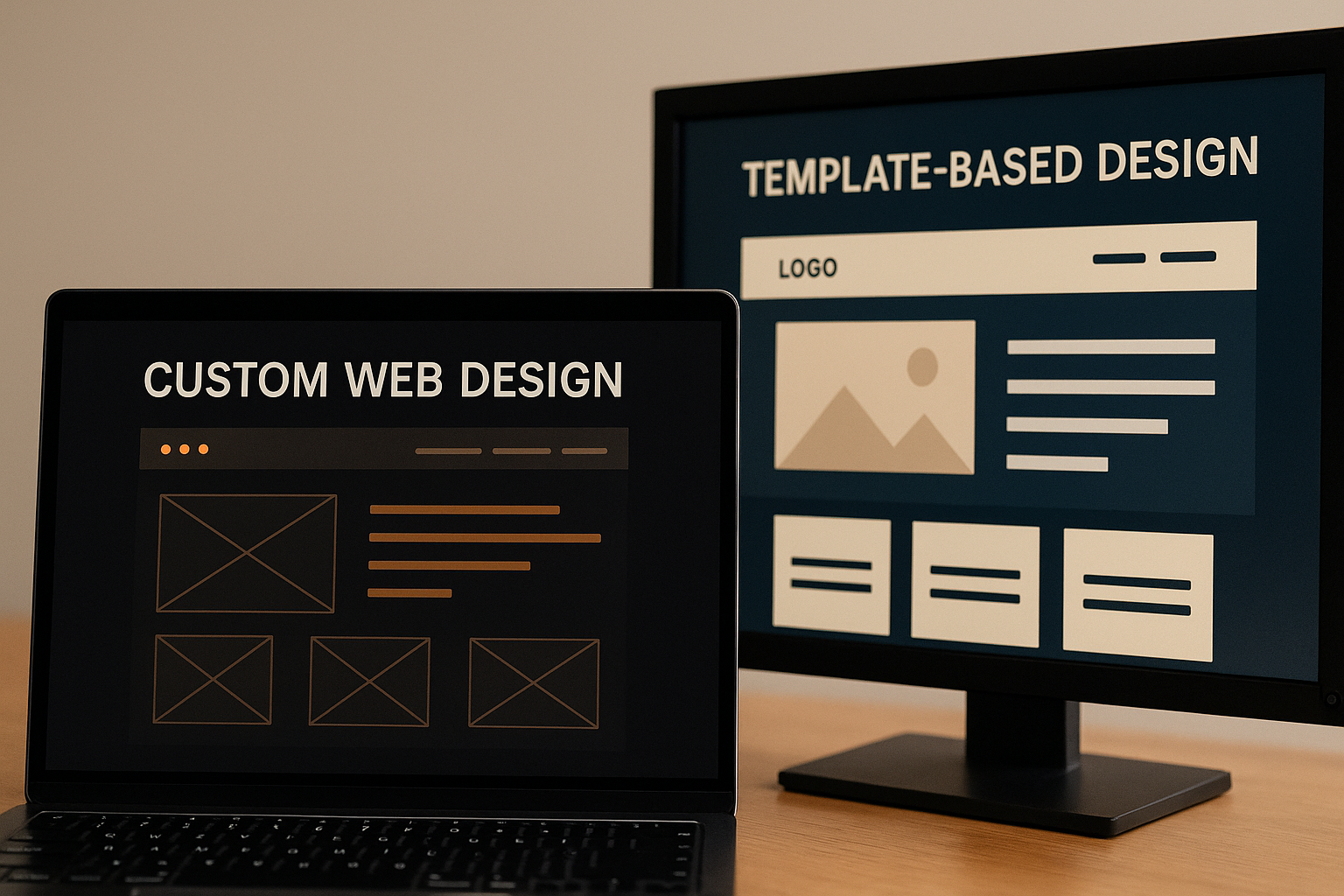 Custom Web Design vs. Template Based Web Design