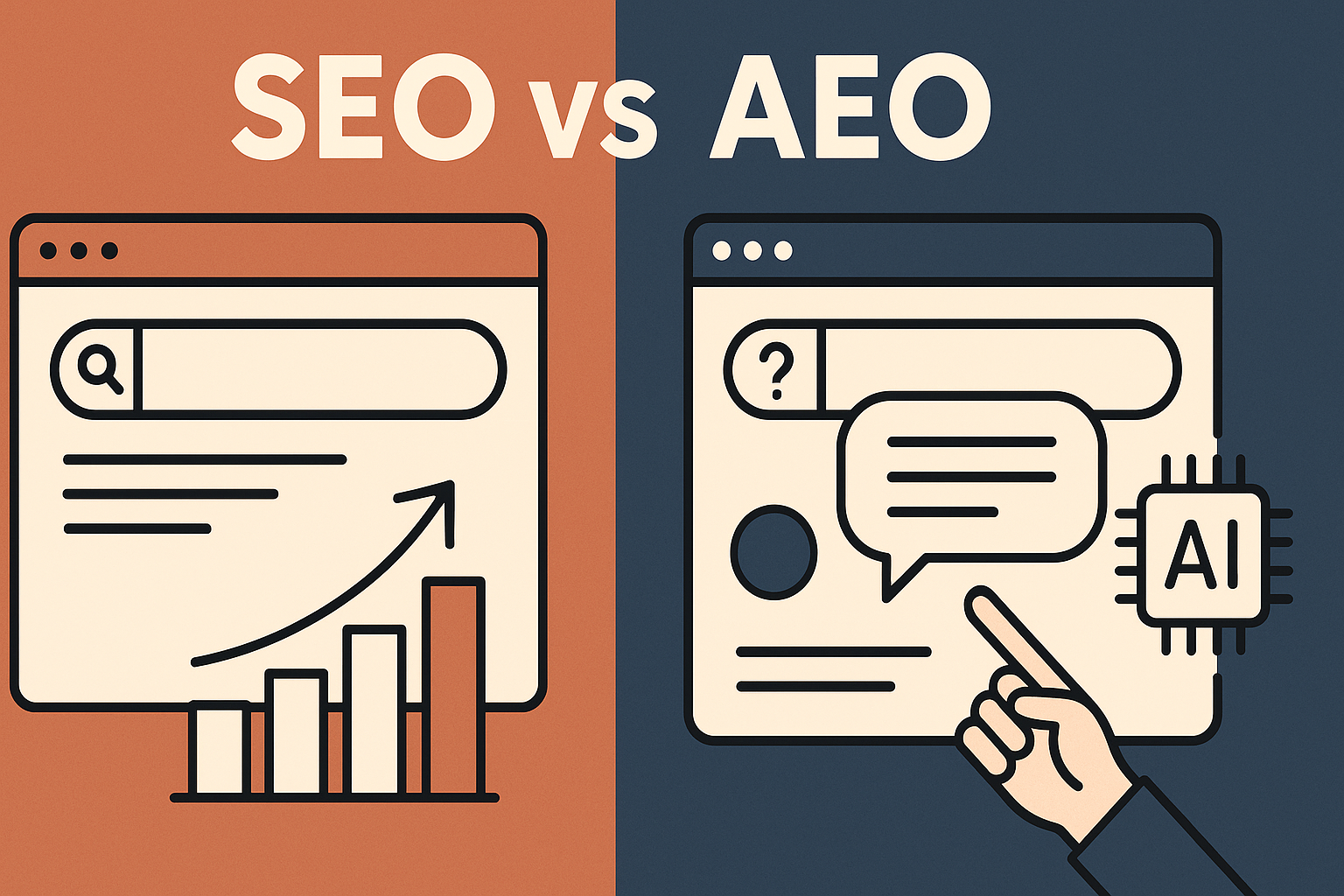 SEO vs AEO The Future of Online Visibility in 2025